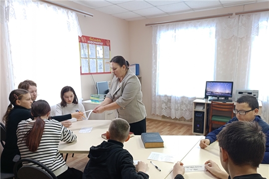 Громкие чтения «Ай, вулар-и чăвашла» в Шатьмапосинской сельской библиотеке