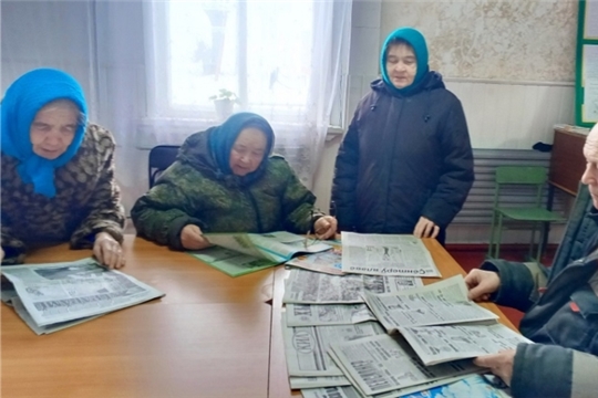 Час периодики «Читаем газеты и журналы» в Шешкарской сельской библиотеке