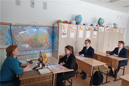 Краеведческая игра «С любовью к родному краю» с Москакасинской сельской библиотекой