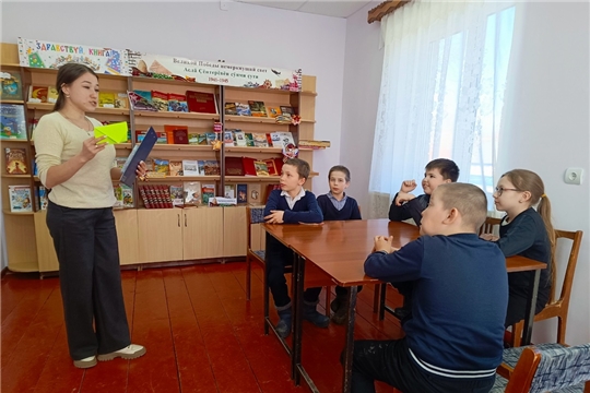 Квеста «В поисках сокровищ» в Большекарачкинской сельской библиотеке в рамках недели детской книги