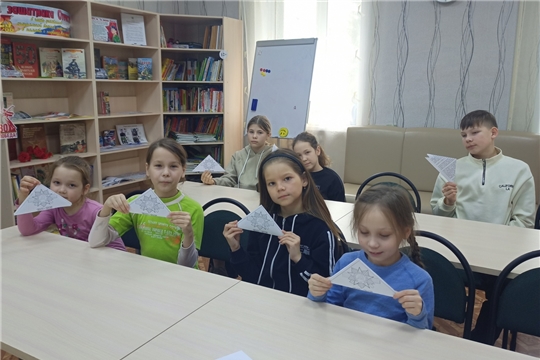 Литературный час «Книги войны и Победы» в рамках недели детской книги в Юськасинской сельской библиотеке