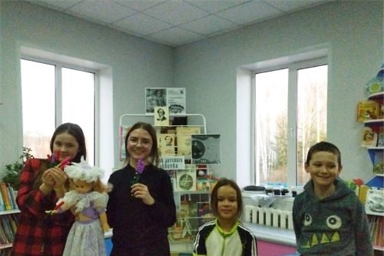 Час сказки «Андерсен и его герои» в Тойгильдинской сельской библиотеке