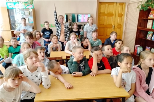 Экологический час «Знай и люби родную природу» в Санкинской сельской библиотеке