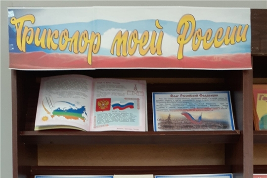 Книжная выставка «Триколор моей России» в Центральной библиотеке