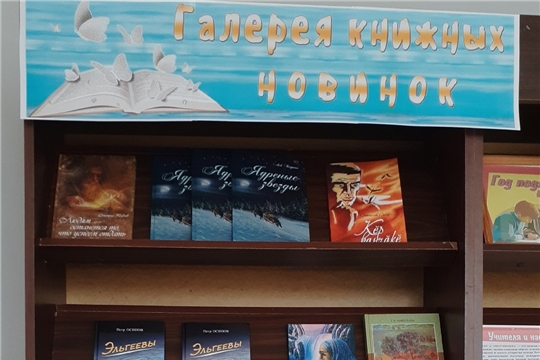 Выставка "Галерея книжных новинок" в Центральной библиотеке