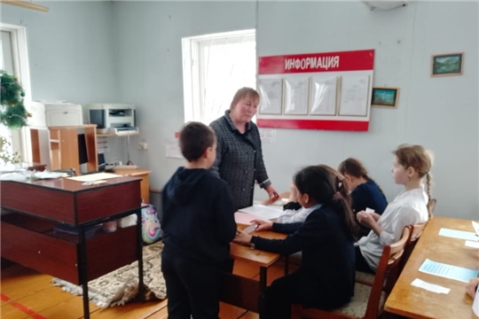 Литературная программа "В снежном царстве, морозном государстве" прошла в Ягункинской сельской библиотеке