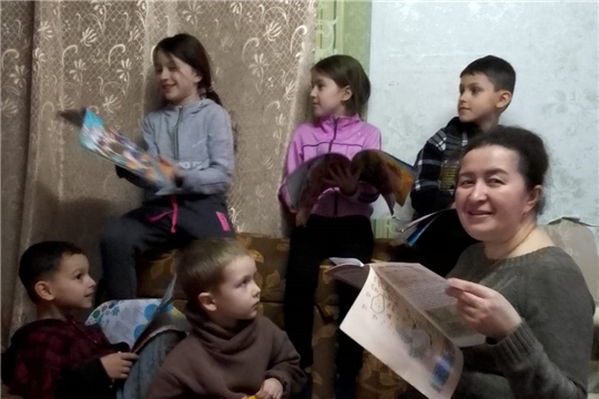 Рождественские чтения «Наступает Рождество - зимних сказок торжество» в Староатайской сельской библиотеке