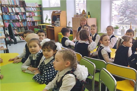Час сказок "В снежном царстве, в морозном государстве" в отделе по работе с детьми
