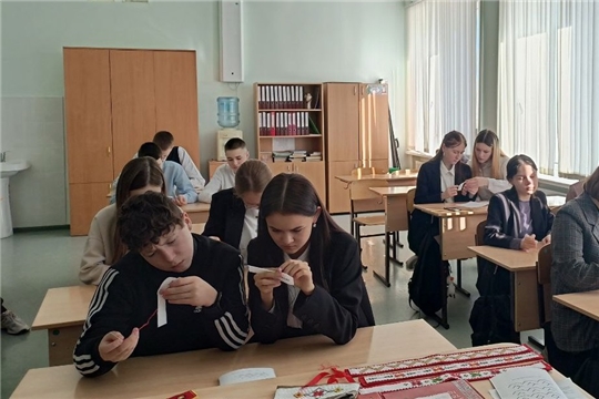 Мастер - класс по чувашской вышивке 