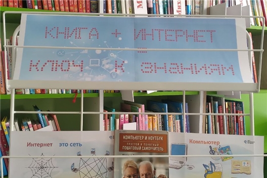 Выставка «Книга+Интернет – ключ к знаниям» в зале «Сила Семьи»