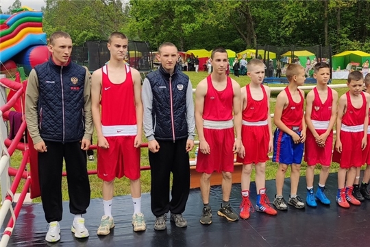 Матчевая встреча по боксу