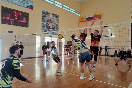 Чемпионат Моргаушского МО по волейболу