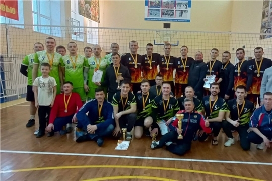 🏆Команда « G-Energy Оринино» – Чемпион Моргаушского муниципального округа по волейболу среди мужских команд