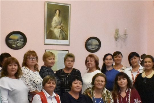 Учителя чувашского языка и литературы города Новочебоксарска посетили наш музей