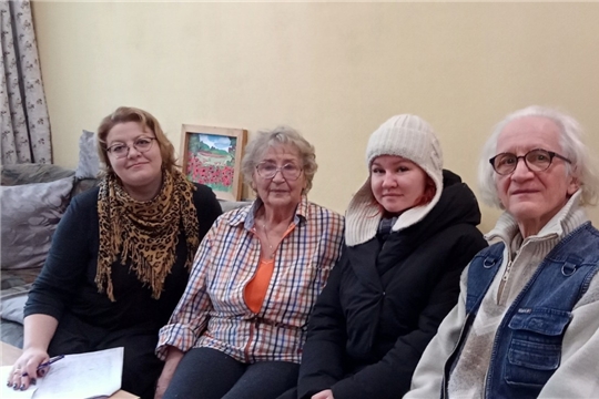 В гостях у дочери художника