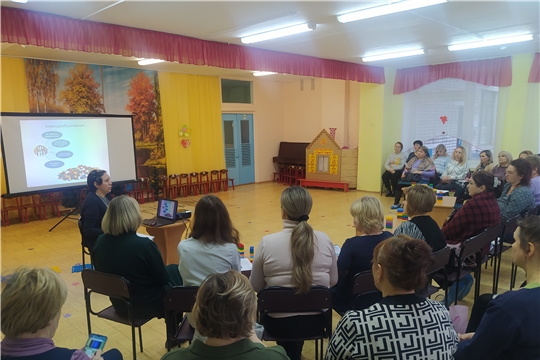 В МБДОУ Детский сад № 40 «Радость» прошло городское методическое объединение по познавательно-речевому развитию».
