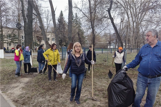 Работники Центра мониторинга внесли вклад в сохранение чистоты города