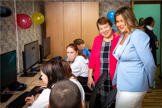 В Порецком детском доме  открыли IT-класс