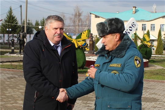 В пожарной части новая машина