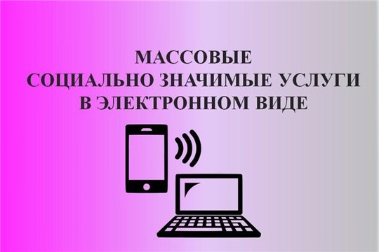 В Чувашии растет доля массовых социально значимых услуг, предоставляемых в электронном виде