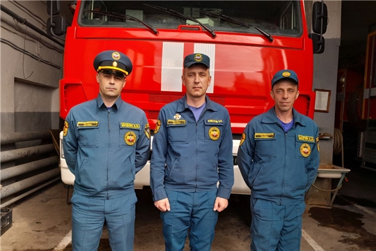 У огнеборцев профессиональный праздник