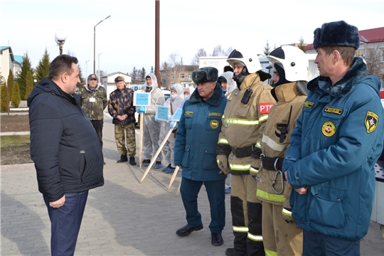 В Порецком округе проходят командно-штабные учения