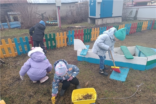 Трудовое воспитание детей в ДОУ.