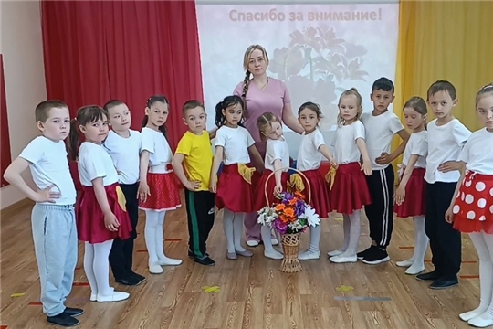 Итоговое занятие хореографического кружка "Незабудки"
