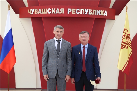 Глава Чувашии вручил награды за достижения в области физической культуры и спорта