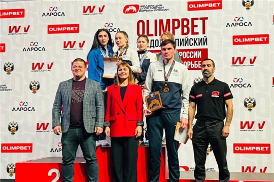 Вероника Чумикова из Чувашии стала бронзовым призером чемпионата России по спортивной борьбе
