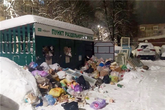 Жители Чувашии стали чаще жаловаться на невывоз мусора