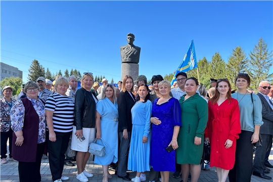На родине звездного сына чувашского народа…