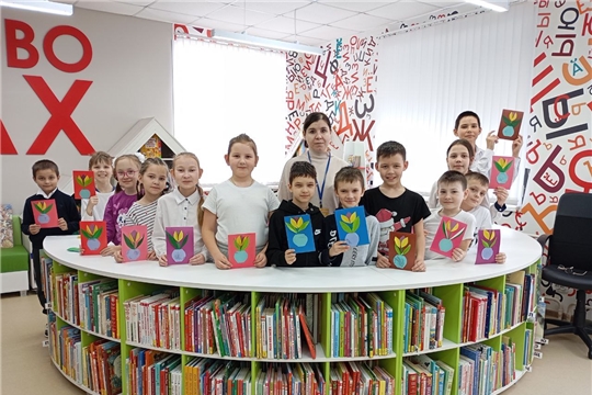 Час творчества в Торханской сельской библиотеке