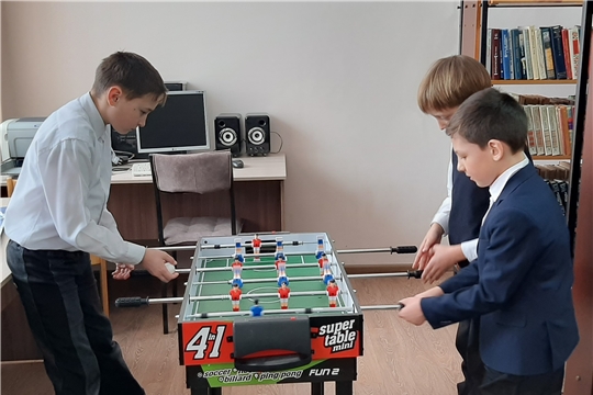 Игротека «Футбол – веселая игра» в Нижнекумашкинской сельской библиотеке