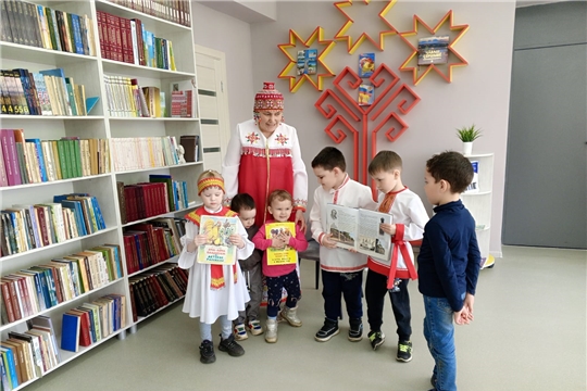 День чувашского языка в Егоркинской сельской библиотеке