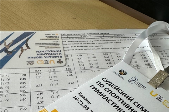 Тренеры-преподаватели СШОР № 6 принимают участие в судейском семинаре по спортивной гимнастике