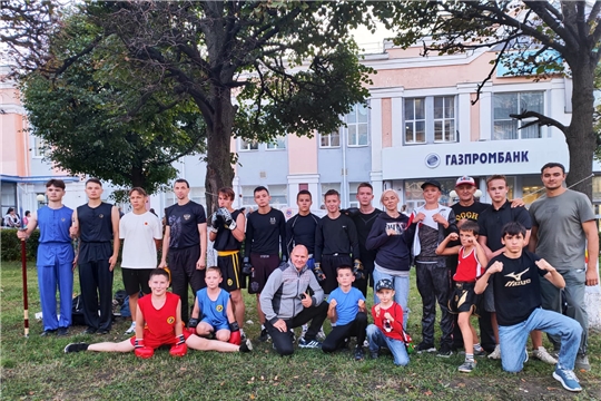 Сотрудники и спортсмены СШ №1 приняли участие в мероприятиях, посвященные 555-летию города Чебоксары