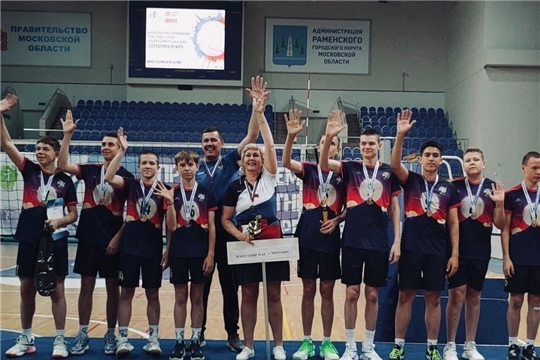 Спортсмены из "СОШ №61" бронзовые призёры всероссийских соревнований по волейболу среди общеобразовательных организаций «Серебряный мяч - 2023» среди юношей 2008-2009 г.р.