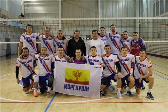 Волейбольный клуб "Моргауши" занял второе место в подгруппе на Чемпионате России 1 лиги