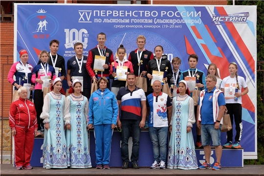 Золото и бронза на первенстве России среди юниоров по лыжным гонкам (лыжероллеры)!