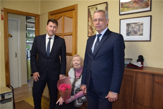 Татьяне Орловой из города Чебоксары вручили медаль «В память 80-летия Прохоровского сражения 12 июля 1943 года»