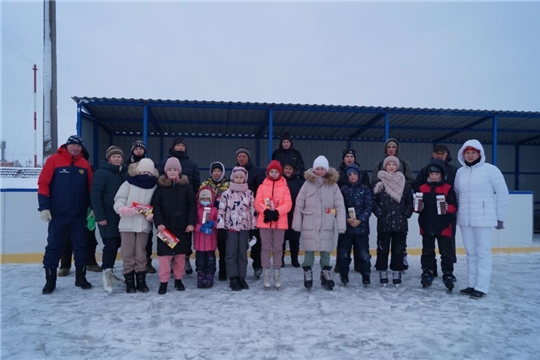 В рамках Декады спорта и здоровья в СШ «Хелхем» прошли соревнования по шорт-треку