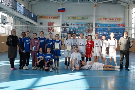 Соревнования по волейболу среди девушек 2009 г.р и моложе