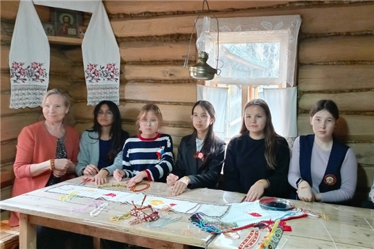 Чувашские узоры из бисера