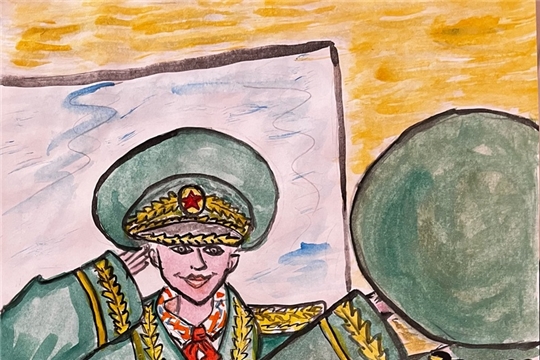 Активная читательница Турмышской библиотеки Иванова Анастасия Владимировна принимает участие в республиканском творческом конкурсе «Читаем и рисуем произведения Альберта Лиханова»