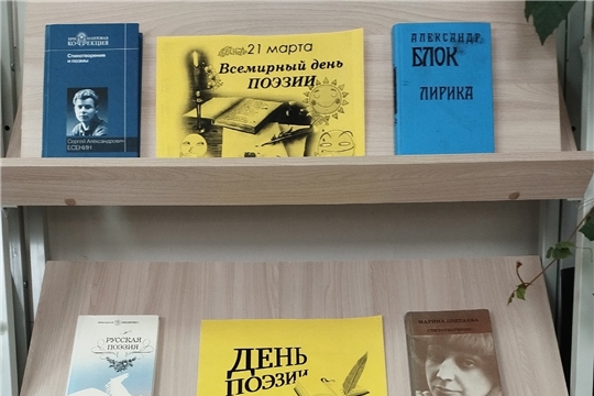 В Можарской библиотеке организована книжная выставка "День поэзии"