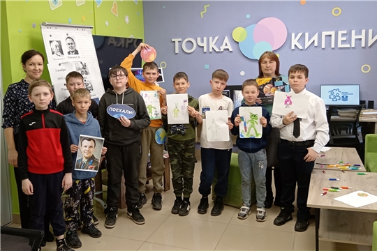 В Центральной библиотеке в пространстве с ТОП "Точка кипения" состоялось познавательное путешествие "Звездам навстречу"