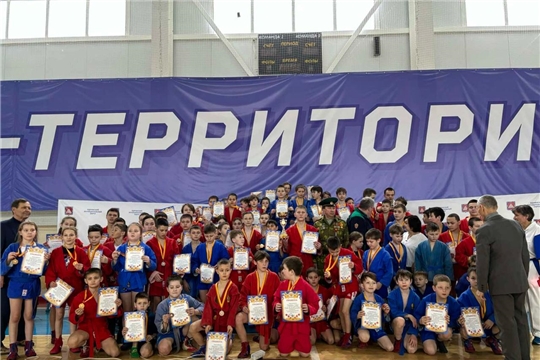 Открытые соревнования МАУ ДО «СШ «Присурье» Ядринского МО по самбо среди мальчиков и девочек на кубок «Пограничного братства», посвященные Дню Защитника Отечества.