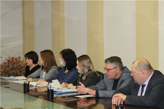 Рабочее совещание в администрации города Чебоксары