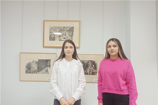 Архивисты посетили выставку в Чувашском государственном художественном музее